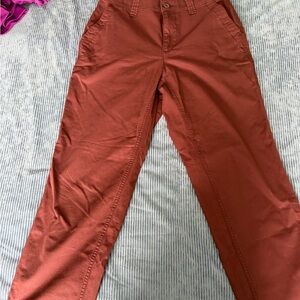 Old Navy Maroon Chino Pants